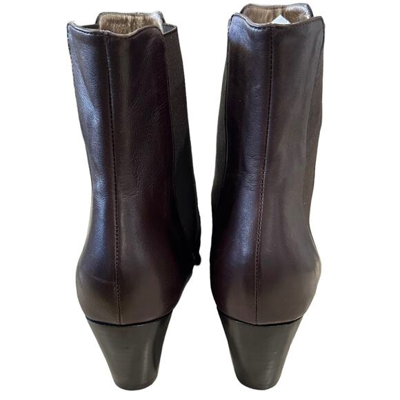 Dana Davis brown soft smooth leather uppers and sole over the ankle size 7 b - Picture 2 of 8